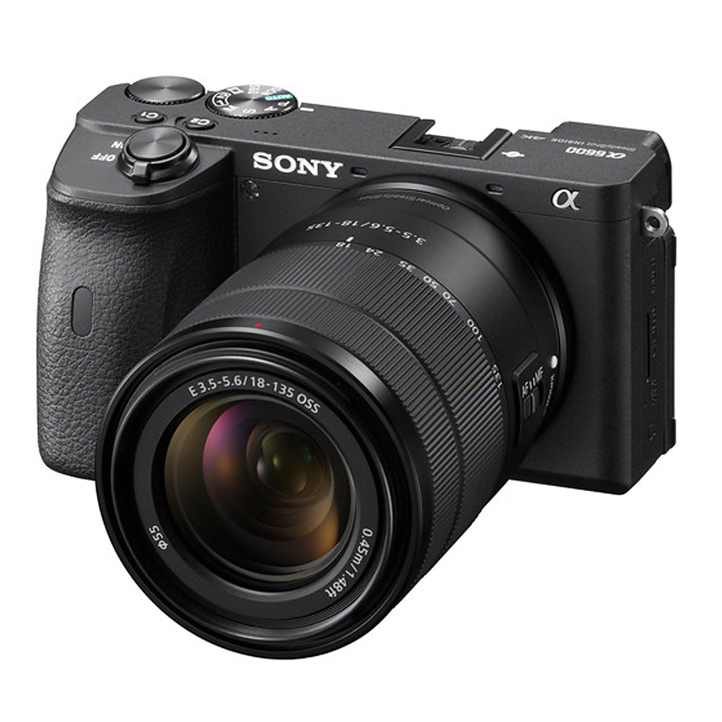 Sony Alpha a6600 APS-C Mirrorless Digital Camera with 18-135mm Lens