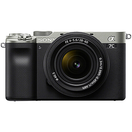 Sony Alpha a7C Mirrorless Digital Camera with 28-60mm Lens (Silver)