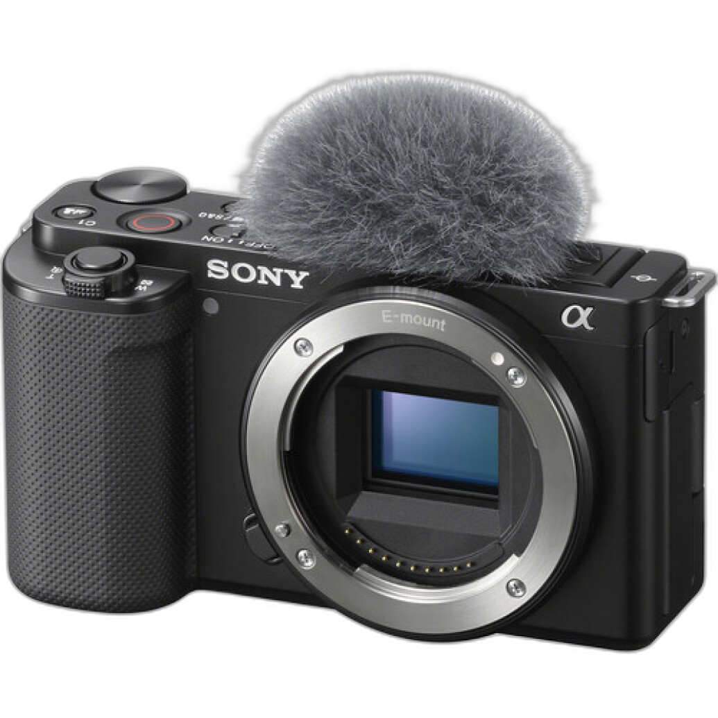 Sony ZV-E10 Mirrorless Camera (Body Only, Black)