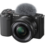 Sony ZV-E10 Mirrorless Camera with 16-50mm Lens (Black) 0