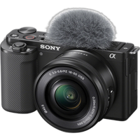 Sony ZV-E10 Mirrorless Camera with 16-50mm Lens (Black) 0