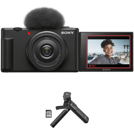 Sony ZV-1F Vlog Camera (Black)