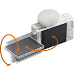 Sony ZV-1F Vlog Camera (White) 8