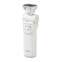 Sony GPVPT2BT/W Wireless Bluetooth Shooting Grip and Tripod (White) 0