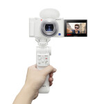 Sony GPVPT2BT/W Wireless Bluetooth Shooting Grip and Tripod (White) 2