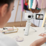 Sony GPVPT2BT/W Wireless Bluetooth Shooting Grip and Tripod (White) 5