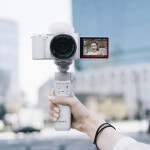 Sony GPVPT2BT/W Wireless Bluetooth Shooting Grip and Tripod (White) 6