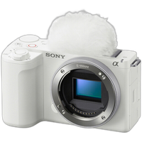 Sony ZV-E10 II Mirrorless Camera (White, Body Only) 0