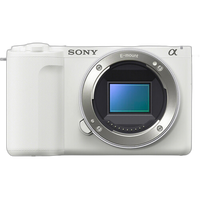Sony ZV-E10 II Mirrorless Camera (White, Body Only) 1
