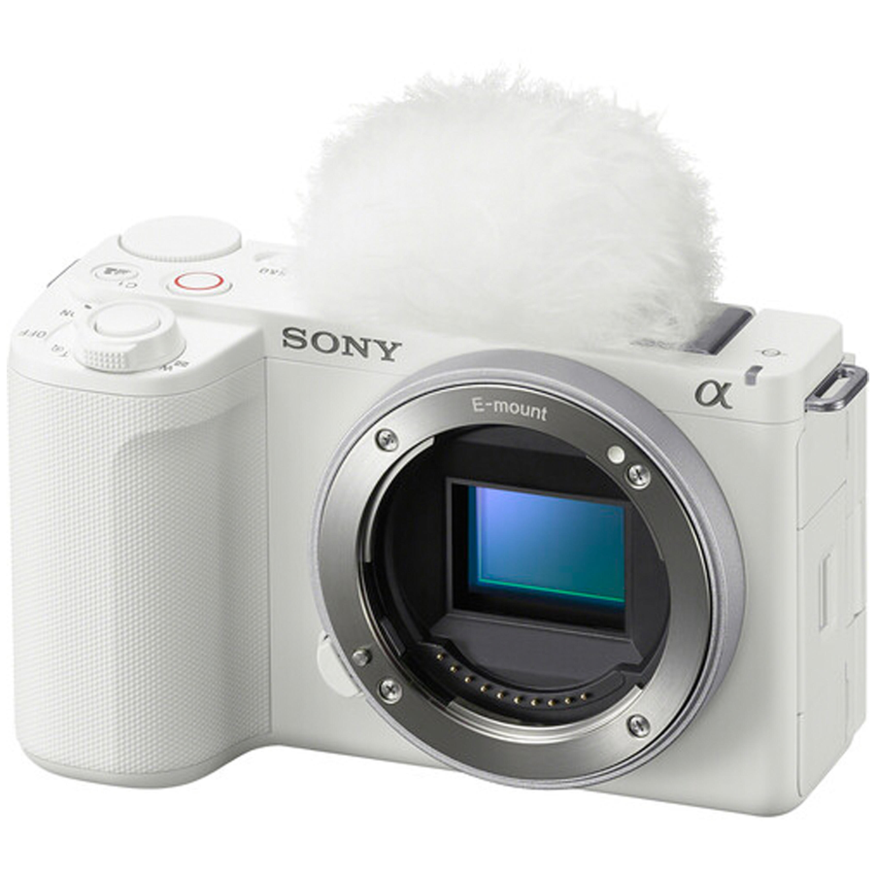 Sony ZV-E10 II Mirrorless Camera (White, Body Only)
