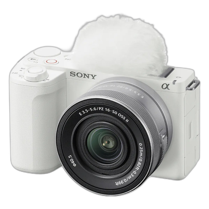 Sony ZV-E10 II Mirrorless Camera with 16-50mm Lens (White)
