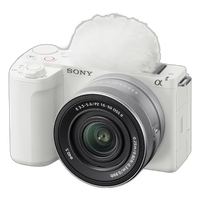Sony ZV-E10 II Mirrorless Camera with 16-50mm Lens (White) 0