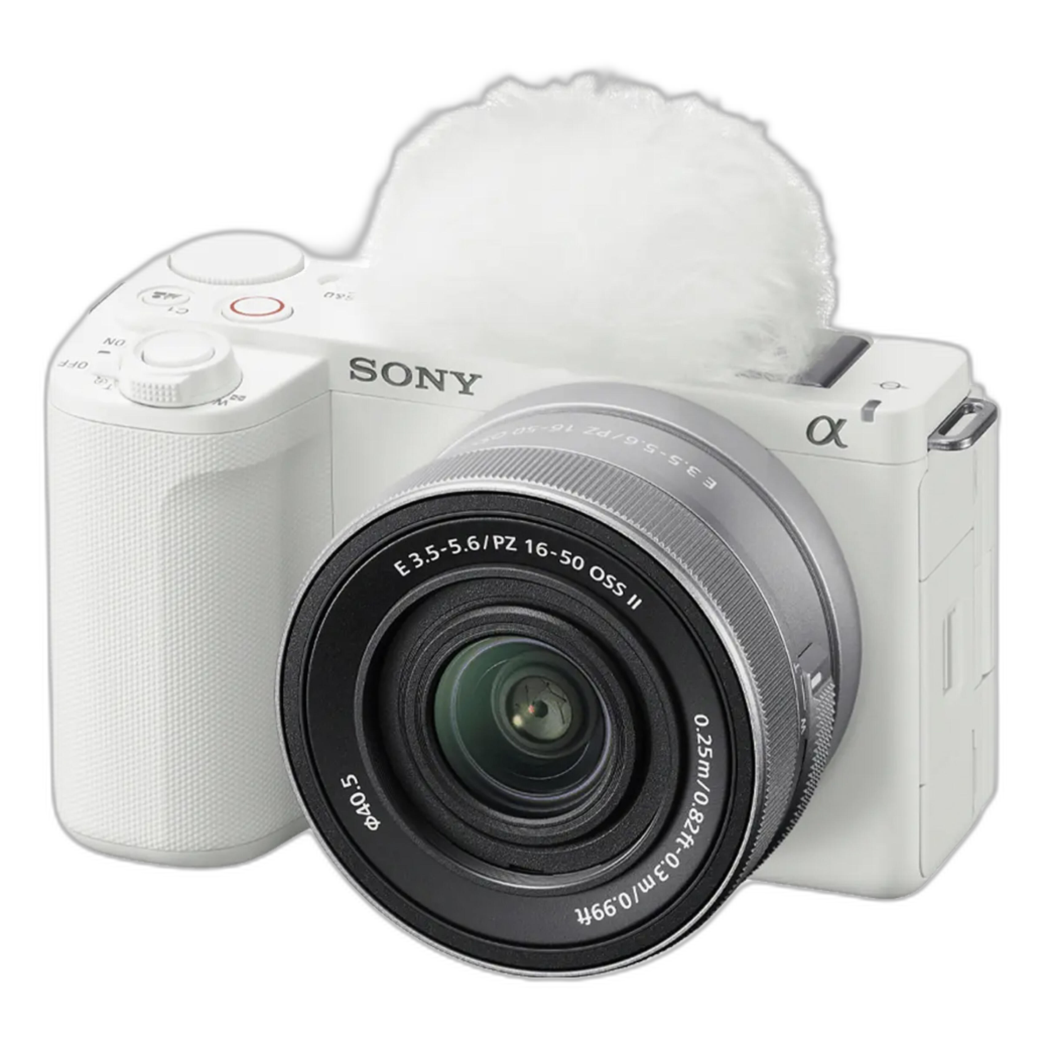 Sony ZV-E10 II Mirrorless Camera with 16-50mm Lens (White)