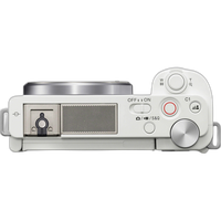 Sony ZV-E10 Mirrorless Camera with 16-50mm f/3.5-5.6 II Lens (White) 2