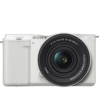 Sony ZV-E10 Mirrorless Camera with 16-50mm f/3.5-5.6 II Lens (White) 9
