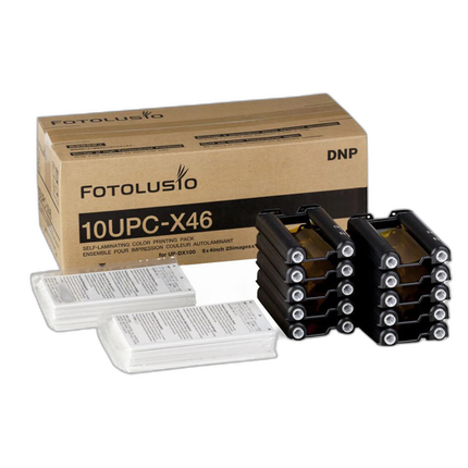 DNP Fotolusio (for Sony) UPC-X46 (4X6) Color Print Pack (25 Sheets
