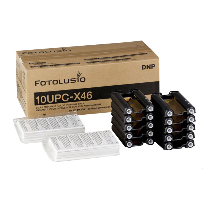 【新品未開封】DNP FOTOLUSIO 2UPC-C15 プリントパック DNP 4 x 6
