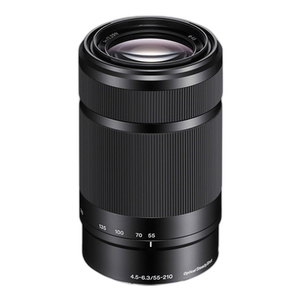Sony 55-210mm f/4.5-6.3 OSS E-Mount Zoom Lens - Black
