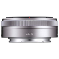 Sony E 16mm f/2.8 Lens (Silver) 2