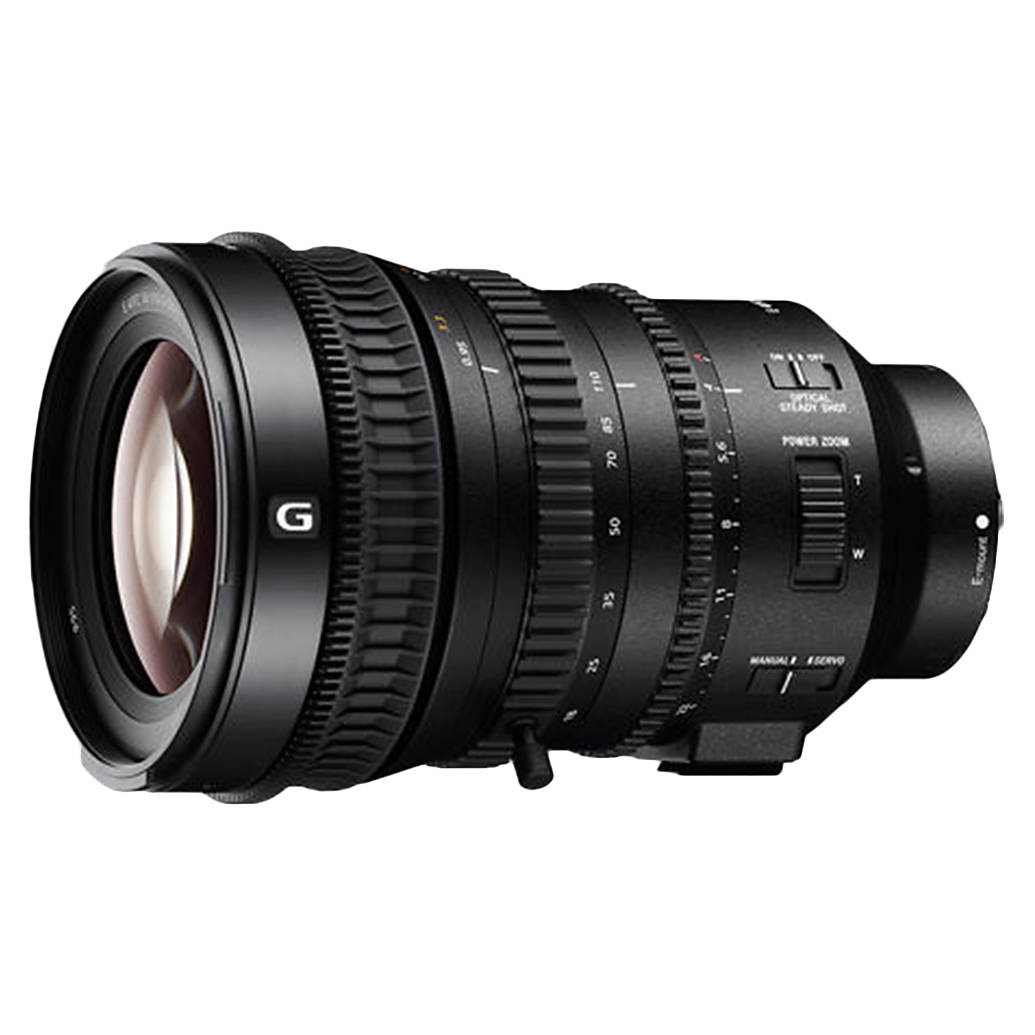 Sony 18-110mm f/4 G OSS APS C / Super35 E-Mount Power Zoom Lens