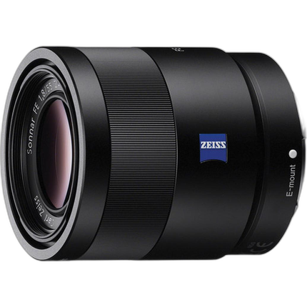 Sony Sonnar T FE 55mm f/1.8 ZA Full-frame E-Mount Prime Lens - Black