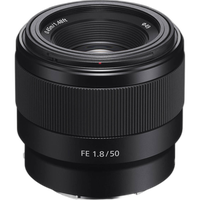 Sony FE 50mm f/1.8 Lens (Black) 0