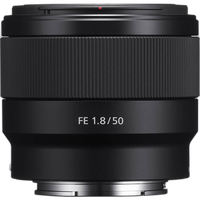 Sony FE 50mm f/1.8 Lens (Black) 1