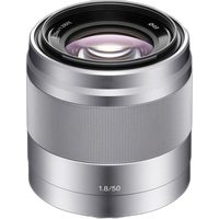 Sony 50mm f/1.8 OSS E-Mount Lens (Silver) 0
