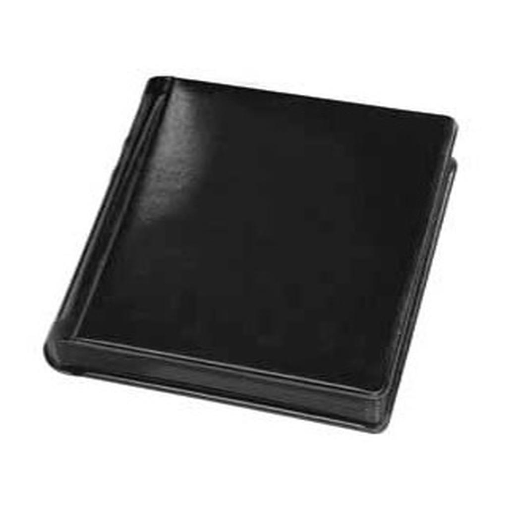 Tap 10 x 10 In. Bella Plain Album Black with Black Pages (15 Pages)
