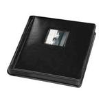 Tap 10 x 10 In. Bella Window Album Black with Black Pages (15 Pages) 0
