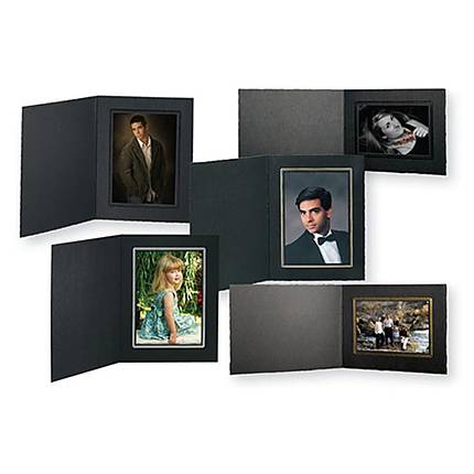 TAP Picture Folder Frame Buckeye, Ebony / Ebony, for 8x10 Photo, 10 Pack