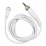 Tascam TM-10LW - Lavalier Microphone for DR-10L Digital Recorder (WHITE) 0