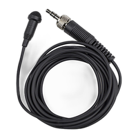 Tascam TM-10LB - Lavalier Microphone for DR-10L Digital Recorder (Black) 0