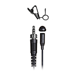 Tascam TM-10LB - Lavalier Microphone for DR-10L Digital Recorder (Black) 1