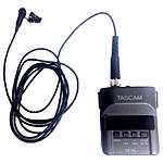 Tascam DR-10L Digital Audio Recorder with Lavalier Mic 1