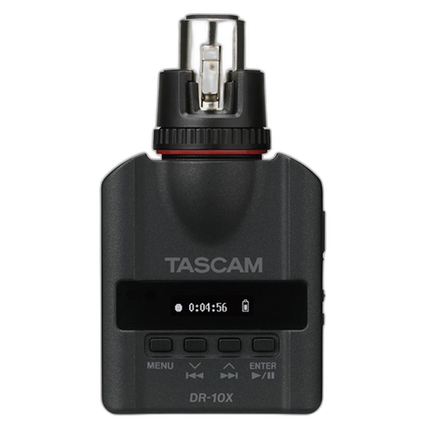 Tascam DR-10X Plug-On Micro Linear PCM Recorder (XLR)