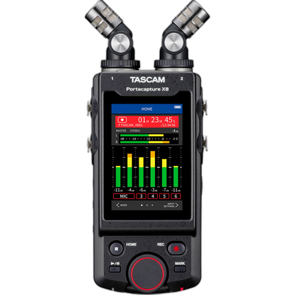 Tascam Portacapture X8 32-Bit Float 8-Channel Field Recorder