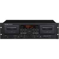 Tascam 202MKVII Rackmount USB Dual Cassette Deck 0