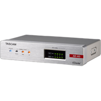 Tascam AE-4D AES/EBU Input/Output Dante Converter with Built-In DSP Mixer 0