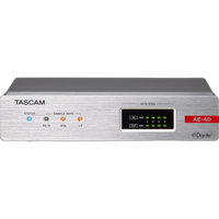 Tascam AE-4D AES/EBU Input/Output Dante Converter with Built-In DSP Mixer 1