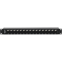 Tascam BO-16DX/IN Rackmount 16-Channel XLR Female to DB25 Adapter 2