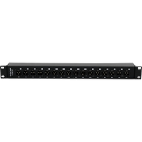 Tascam BO-16DX/OUT Rackmount 16-Channel DB25 to XLR Male Adapter 2