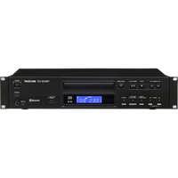 Tascam CD-200BT Rackmount CD Player With Bluetooth Receiver 0