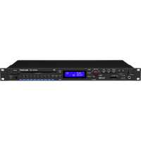 Tascam CD-400U CD/SD/USB Player with Bluetooth and AM/FM Tuner 0