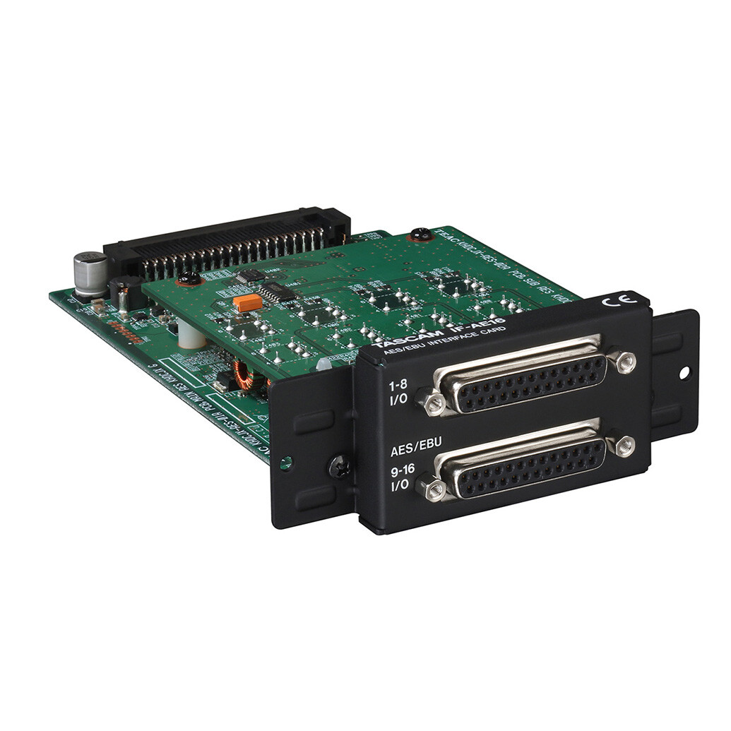 Tascam IF-AE16 16-Channel AES/EBU Interface Card for DA-6400