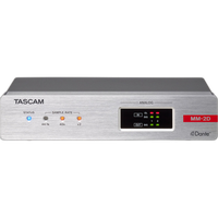 Tascam MM-2D-X 2-Ch Mic/Line Input/Output Dante Converter w/Built-In DSP Mix 1