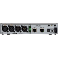 Tascam MM-2D-X 2-Ch Mic/Line Input/Output Dante Converter w/Built-In DSP Mix 2