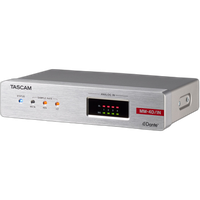 Tascam MM-4D/IN-E 4-Ch Mic/Line Input Dante Converter with Built-In DSP Mixe 0