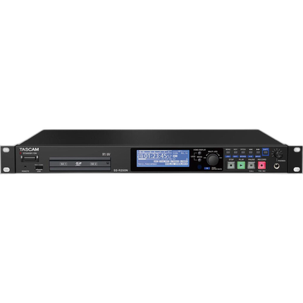 Tascam SS-R250N Memory Recorder with Networking and Optional Dante Support