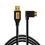 Tether Tools Starter Tether Kit USB 3.0 Micro-B R.Angle Cable 15ft Black 0